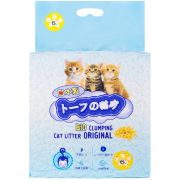 HAKASE AREKKUSU Наполнитель комкующийся соевый  «Оригинальный» 6 л