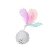 M-PETS Swing Ball Игрушка интерактивная для кошек, белая 4,2 см