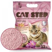 CAT STEP Tofu Lotus Наполнитель комкующийся растительный 12 л