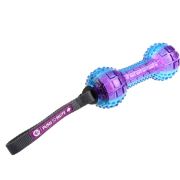 GIGWI Игрушка для собак «Гантель с отключаемой пищалкой» 18 см