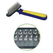 TRIOL Расчёска-граблити 313С двухрядная «Спорт» 115*155 мм