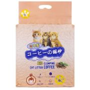 HAKASE AREKKUSU Наполнитель комкующийся соевый «Кофе» 6 л