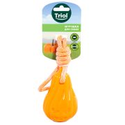 TRIOL Игрушка для собак из термопластичной резины «Тыква с веревкой» 105/295 мм