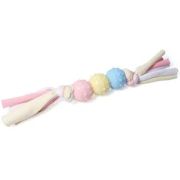 TRIOL Игрушка для собак из термопласт.резины «Три мячика с лентами» 70/220 мм