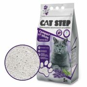 CAT STEP Compact White Lavander Наполнитель комкующийся минеральный 5 л