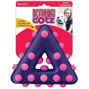 KONG Игрушка для собак Dotz треугольник малый 11 см