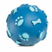 TRIOL Игрушка для собак из винила Мяч с лапками и косточками, 110 мм