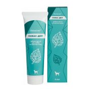 GLOBALVET ГЛОБАЛ ДЕНТ Зубная паста для собак ферментированная с мятой, 0,075 л