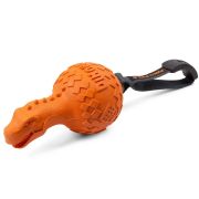 GIGWI DinoBall Игрушка для собак Динобол Т-рекс с отключаемой пищалкой 13см