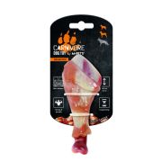 M-PETS CARNIVORE игрушка для собак голень, вкус бекона,красная 14,5*5,8*4,4 см