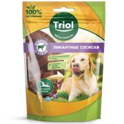 TRIOL Пикантные сосиски из ягненка с уткой для собак, 0,07 кг