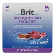 BRIT Premium Воздушный паштет для собак мини пород с ягненком 0,1 кг