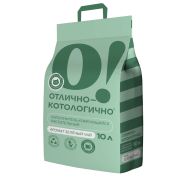 ОТЛИЧНО КОТОЛОГИЧНО Наполнитель растительный «Зеленый чай» 20л