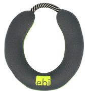 EBI Игрушка для собак мягкая «Подкова», серая, 15см