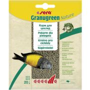SERA GRANUGREEN Корм для растительноядных цихлид, основной в гранулах 0,02 кг