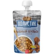 ДЕРЕВЕНСКИЕ ЛАКОМСТВА Холистик Премьер для собак «Мясной бульон из лосося» 0,16 кг