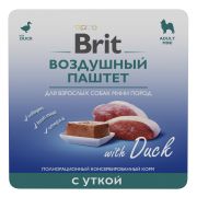 BRIT Premium Воздушный паштет для собак мини пород с уткой 0,1 кг