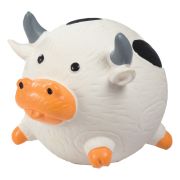 TRIOL Игрушка для собак из латекса «Коровка-мяч» 85 мм