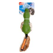 GIGWI Push To Mute Forestail Игрушка утка с отключаемой пищалкой 30 см