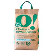 О! ОТЛИЧНО-КОТОЛОГИЧНО Наполнитель для кошек растительный «Персик» 10 л