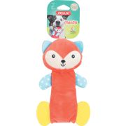 ZOLUX Плюшевая игрушка для собак с пищалкой и элементами EVA  «Хитрый лис», 21.5 см