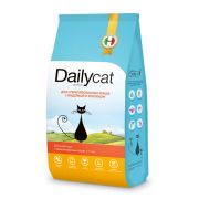 DAILYCAT Casual Корм для взрослых стерилизованных кошек с индейкой и кроликом 1,5 кг