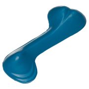 DUVO+ Игрушка для собак резиновая кость «Чарли», синяя, 14 см