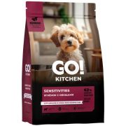 GO'KITCHEN Сухой корм для собак с чувствительным пищеварением, с ягнёнком и овощами 1,59 кг
