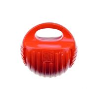 MPETS Игрушка для собак Мяч-гиря из термопластичной резины оранжевая, L, 18 см