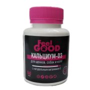 FEELGOOD Кальциум-D3 с натуральным витамином D для щенков, собак и котят, 140 таблеток