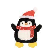 GIGWI X-mas Tales Игрушка мягкая для собак «Пингвин шуршащий», 235 мм