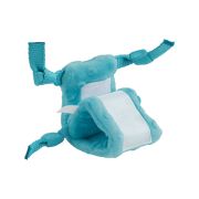 PLAYOLOGY Сенсорная плюшевая улитка для щенков с араматом говядины, красный