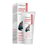 PETBIOLOGY Зубная паста для собак и щенков с говяжьими колбасами 0,075 л