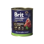 BRIT By Nature Консервы для собак всех пород с говядиной и сердцем 0,85 кг