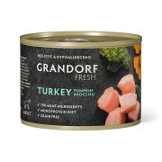 GRANDORF Fresh Консервы для собак паштет из Индейки с тыквой и брокколи 0,2 кг