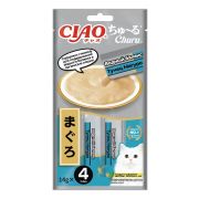 INABA BET Churu Лакомство-пюре для кошек, тунец Магуро, водный баланс 4 шт*0,014 кг