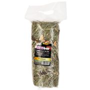 АМБАР Луговое сено для грызунов с бутоном жасмина, ломтиками яблока и груши 0,4 кг