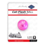 EBI Игрушка для кошек интерактивная «Мяч светящийся» 3.5см