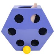 SkyRus Игрушка для кошек интерактивная Hexagon Maze 20.4x6.8x23см