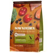 NOW'KITCHEN Сухой корм для взрослых собак с индейкой, уткой и лососем и овощами 1,59 кг