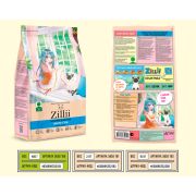 ZILLII Сухой корм для кошек с чувствительным пищеварением с белой рыбой 0,4 кг