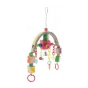 SkyRus Игрушка для птиц Радуга 37х24см