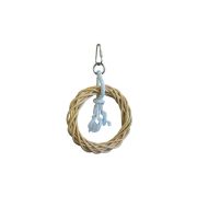 SkyRus Игрушка для птиц Ротанговое кольцо 18х13см