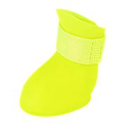 RICH BREED Сапожки силиконовые для собак на липучке, салатовый, S, 4,3*3,3 см