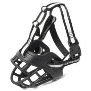 TRIOL Намордник силиконовый с нейлоновым ремешком №4 85*55*125 мм