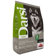 DARSI Сухой корм для активных и рабочих собак всех пород Телятина 2,5 кг