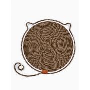 RICH BREED КД-74 Когтеточка-коврик с хвостом, коричневый, 50 см