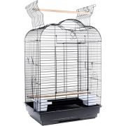 TRIOL 6005 Клетка для птиц, эмаль, черная, 475*360*680 мм