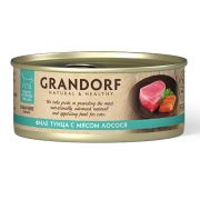 GRANDORF Консервы для кошек с филе тунца и лососем 0,07 кг