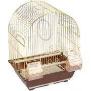 TRIOL 2100AG Клетка для птиц золото, цвет в ассортименте, 30*23*39 см